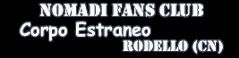 Nomadi Fans Club Corpo Estraneo